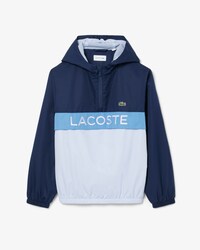 Windjacke aus Diamant-Taft mit Kapuze