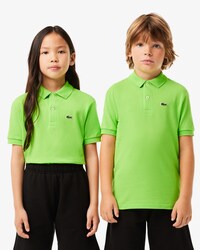Polohemd aus Petit Piqué