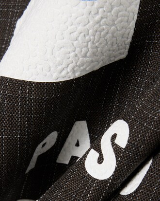 Overshirt Runway aus Wolle mit Print