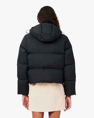 Wasserabweisende Daunenjacke mit Kapuze