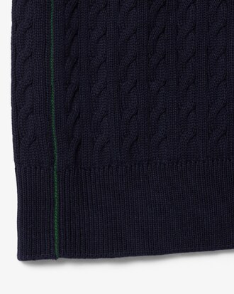 Ärmelloser Pullover aus Baumwollstrick