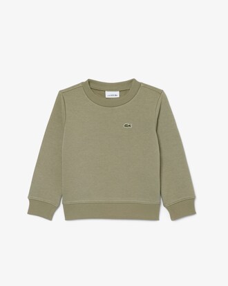 Unisex-Sweatshirt aus Fleece mit Rundhalsausschnitt