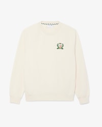 Französisches Sweatshirt mit gesticktem Badge