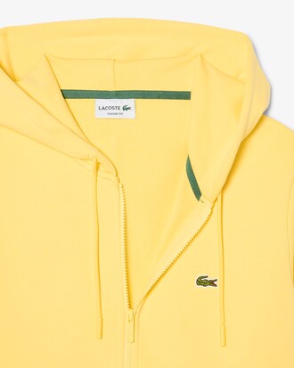 Classic Fit-Sweatshirt aus Fleece mit Rei&szlig;verschluss