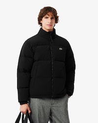 Wasserabweisende Daunenjacke mit Kapuze