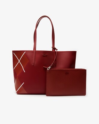 Wendbare Damen ANNA Tote Bag mit Jacquard-Muster