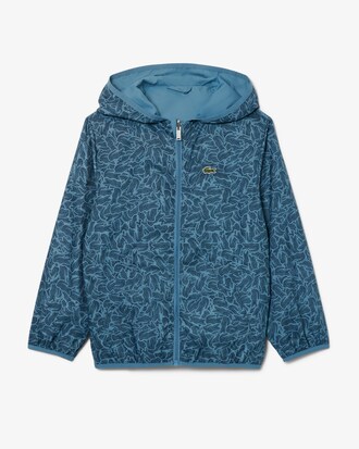 Wendbare Jacke aus Taft mit Reißverschluss