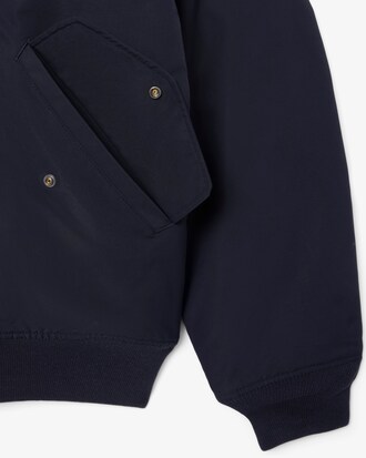 Bomberjacke aus wasserabweisendem Taft