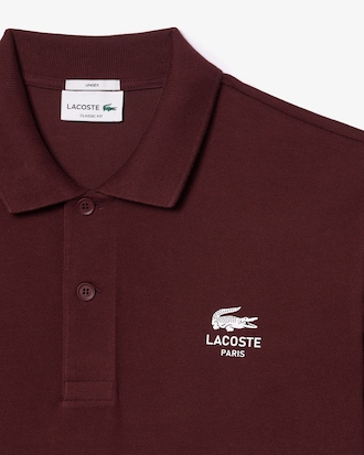 Classic Fit-Polohemd L.12.12 mit Signatur-Print