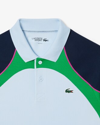 Tennis-Polohemd mit Colorblock-Design und Ultra Dry-Technologie