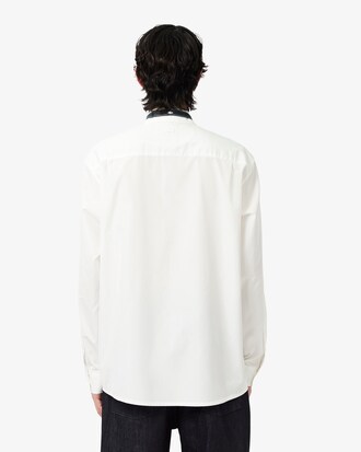 Relaxed Fit Popeline-Hemd mit Druckmotiv