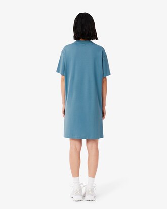 Übergroßes T-Shirt-Kleid aus Baumwolljersey