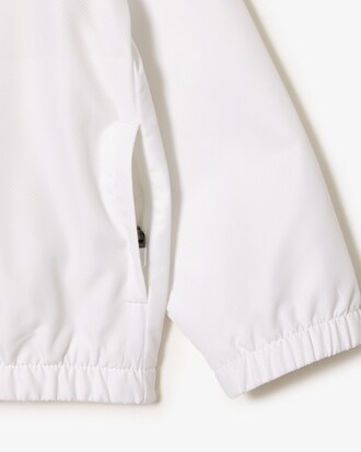 Sportjacke mit Kapuze und Reißverschluss