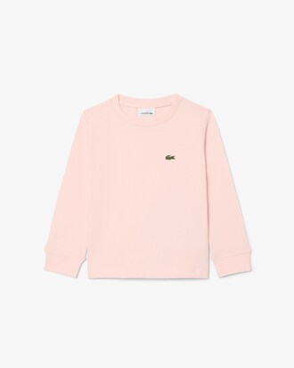 T-Shirt aus Baumwolle mit langen &Auml;rmeln