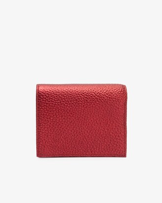 Damen-Brieftasche CROCO CREW aus Metallic-Leder