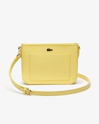 Damen CHANTACO Tasche aus Piqu&eacute;-Leder mit Colorblocks