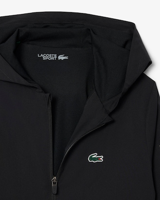 Windbreaker aus Diamant-Taft