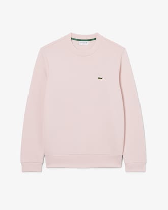 Sweatshirt aus Fleece mit Rundhalsausschnitt