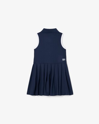 &Auml;rmelloses Kleid aus Petit Piqu&eacute;