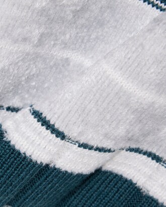 Runway Pullover mit Polokragen und strukturierten Streifen