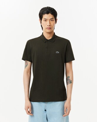 Regular Fit-Polohemd aus Baumwolle