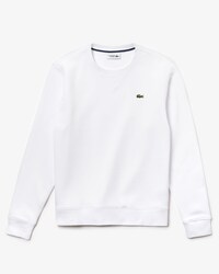 Einfarbiges Rundhals-Sweatshirt aus Baumwollfleece LACOSTE SPORT Tennis