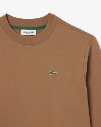 Relaxed Fit-Sweatshirt aus Fleece mit Rundhalsausschnitt