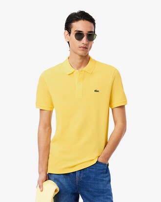 Slim Fit-Polohemd L.12.12 aus Piqu&eacute;