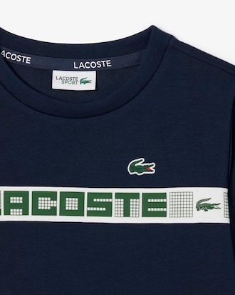 Sport-Sweatshirt mit Kontraststreifen