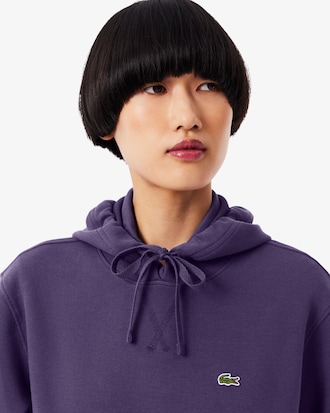 Hoodie aus Piqué