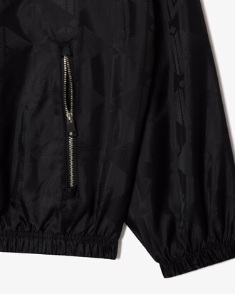 Kurze Sportsuit-Jacke mit Monogramm