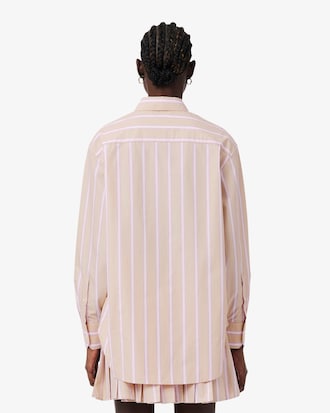 Oversized-Hemd aus Baumwollpopeline
