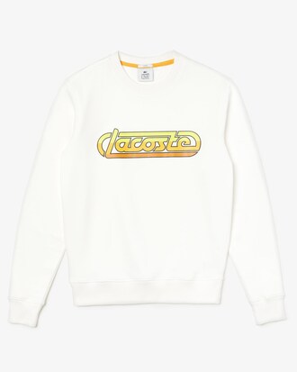 Unisex LACOSTE L!VE kultiges Fleece-Sweatshirt