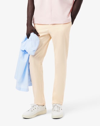 Slim Fit-Chinohose aus Stretch-Twill