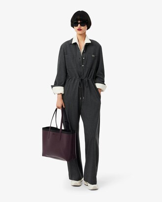 Wendbare Tote Anna mit Kroko-Effekt