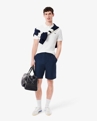 Regular Fit-Shorts aus Leinen