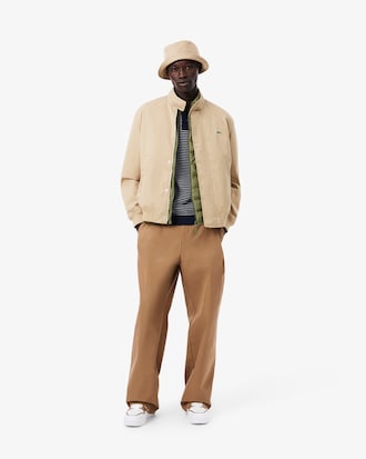 Herren-Sneakers Courtcage Set aus Leder