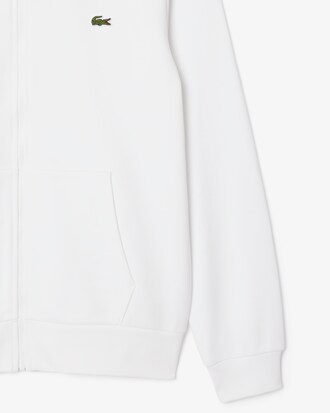 Classic Fit-Sweatshirt aus Fleece mit Rei&szlig;verschluss