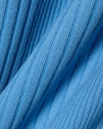 Slim Fit-Tr&auml;gerhemd aus Baumwoll-Rippstrick