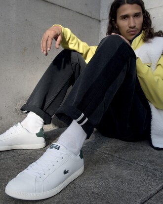 Herren-Sneakers GRADUATE aus Leder und Synthetik