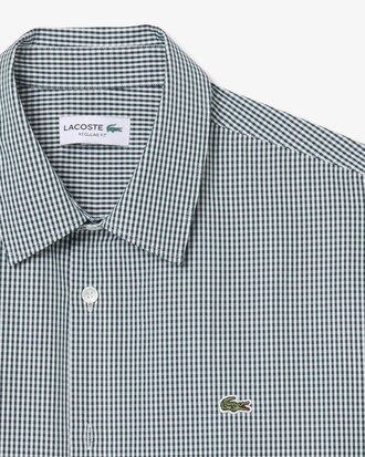 Regular Fit-Hemd aus Gingham-Gewebe in Pinpoint-Qualit&auml;t