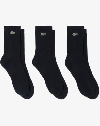 3er-Pack lange Rippstricksocken