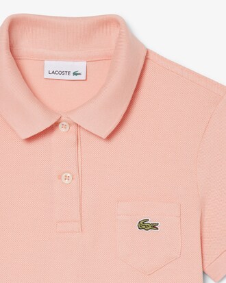 Polokleid aus Piqu&eacute;