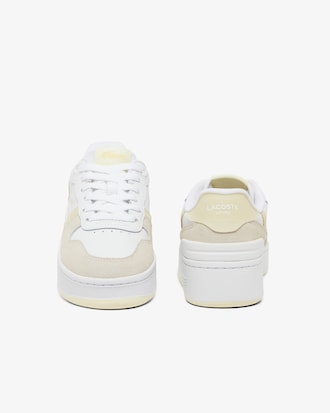 Damen-Sneakers T-Clip Platform aus Wildleder
