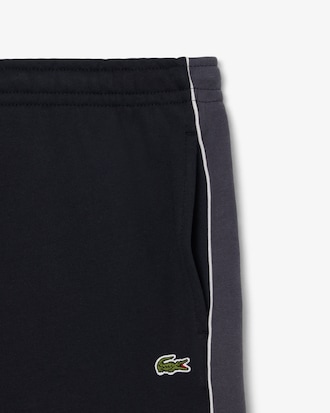 Regular Fit-Shorts aus Fleece mit Colorblock-Design