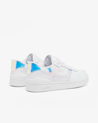 Damen-Sneakers T-Clip Set aus Leder