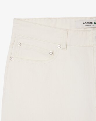 Straight Fit-Bermudashorts aus Denim