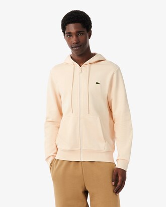 Classic Fit-Sweatshirt aus Fleece mit Rei&szlig;verschluss