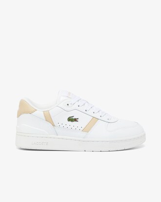 Damen-Sneakers T-Clip Set aus Leder