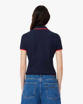 Französisches Slim Fit-Polohemd